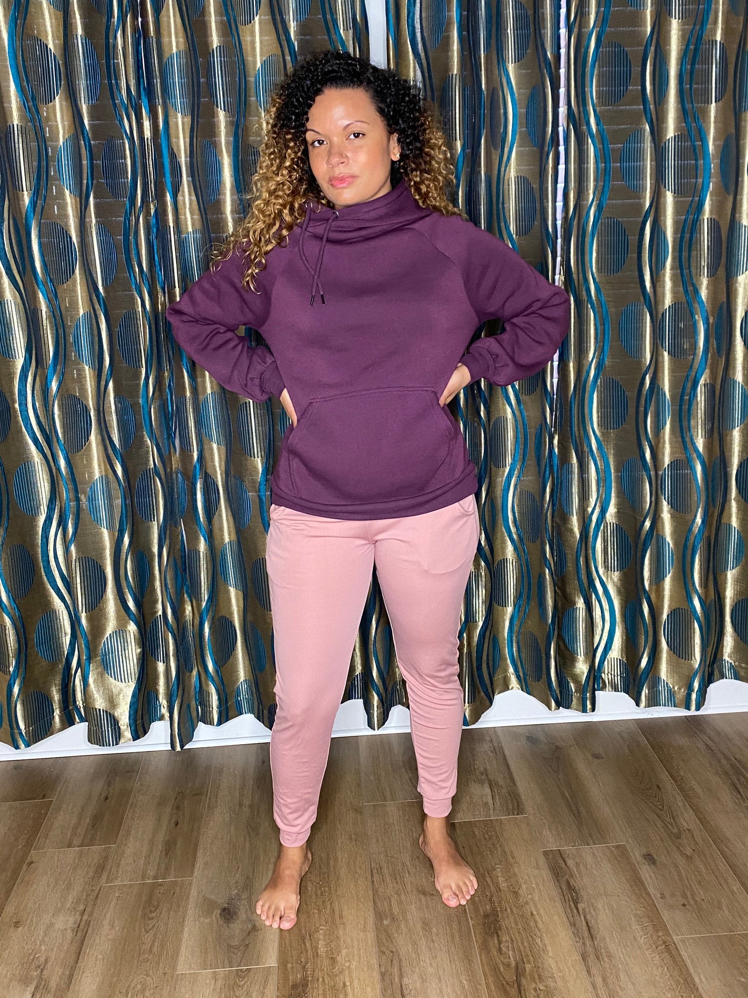 BASIC JOGGER PANTS (Mauve)